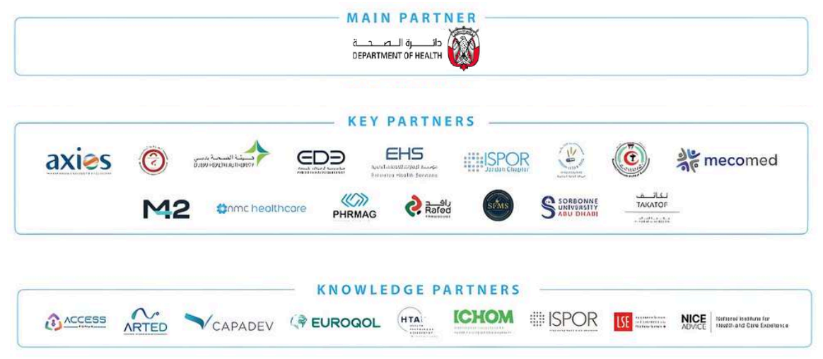 Key partners of ISPOR UAE Chapter 2026 Conference